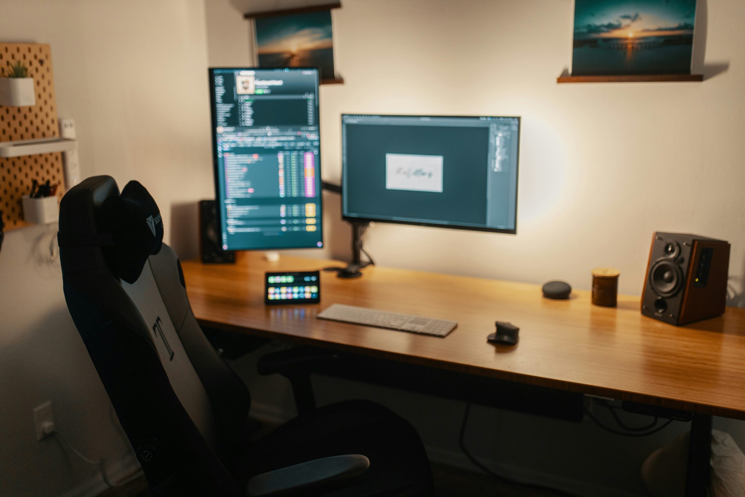 Before and after comparison of a freelancer portfolio layout after an update