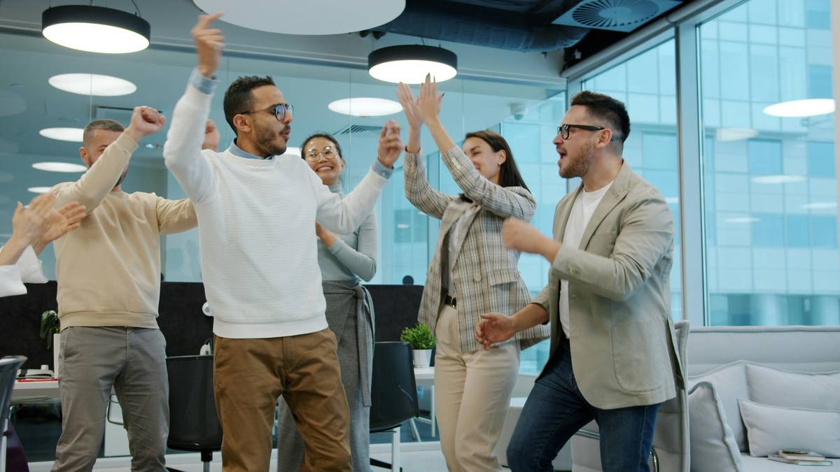 Screenshots comparing before-and-after versions of successful showcases